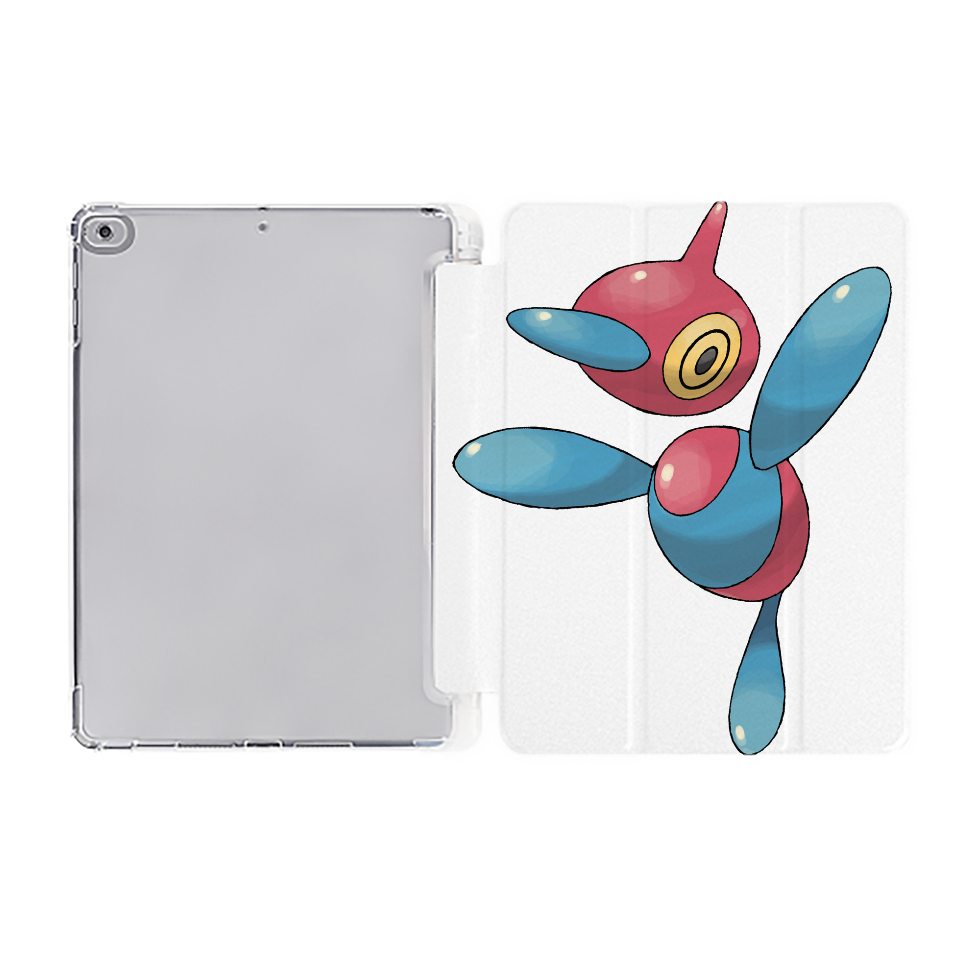 （画像用） ポケットモンスター Pokémon IPad ケース ペン収納付き 三つ折りスタンド PUレザー×シリコン 対応機種9.5/10.5/10.9インチ